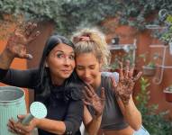 Esta foto forma parte de la última publicación de Instagram de Ana Buljubasich.