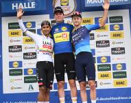 Tres ganadores de la Vuelta a Alemania.
