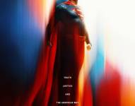 Donald Trump vistiendo de Superman.