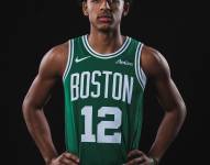 RJ Luis Jr. con los colores de Boston Celtics