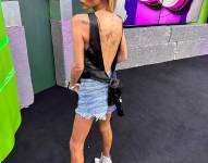 La periodista deportiva Mariegiselle Carrillo