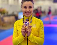 La ecuatoriana cuenta con más de 140 medalla en todo su palmarés