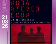 Promocional de Soda Stereo Ecos.