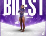Brie Clark gimnasta.