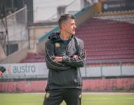 Norberto Araujo, DT de Deportivo Cuenca.