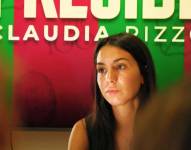 Claudia Rizzo en conferencia de prensa como presidenta