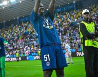 Willian Pacho quedó campeón de la Supercopa de Europa.
