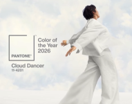 Color Cloud Dancer o Pantone 11-4201.