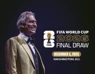 Promocional de Andrea Bocelli para la gala del sorteo del Mundial de 2026.
