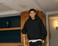 Patrik Mercado se sumó a la concentración de la selección de Ecuador.