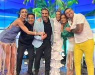 Diego Spotorno junto al resto de panelistas de En Contacto.