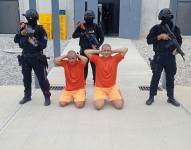 Dos hombres sentenciados por el asesinato de dos influencers en Guayas fueron enviados a la cárcel del Encuentro, en víspera de Noche Buena.