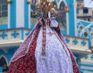 Virgen del Cisne recorre las calles.
