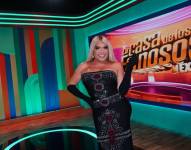 Wendy Guevara en el set de la Casa de los Famosos México.