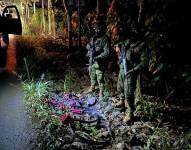 Militares hallaron los tacos de dinamita.