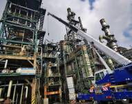 Imagen referencial de la Refinería de Esmeraldas.