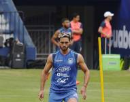 Imagen de archivo de Leonardo Campana entrenando en el estadio George Capwell.