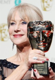 Príncipe William entregó el Bafta honorario a Helen Mirren