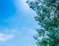 Imagen referencial de cielo soleado.