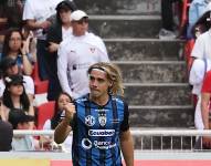 Independiente del Valle conoce el interés de varios clubes para fichar a Claudio Spinelli.