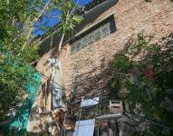 El temporal de lluvia y fuertes vientos que azotó a la capital de Argentina.