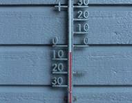 Imagen referencial de un termómetro.