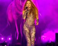 Shakira en concierto.