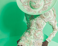 Look 1 de la colección 2024 de Balmain