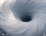 Foto referencia de un Huracán