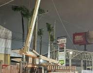 Cortes de luz en varias zonas de la provincia de Guayas en la madrugada
