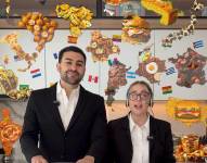 Los influencers Ailín Tokman y Andrés Simón, desarrolladores del Mundial de Gastronomía
