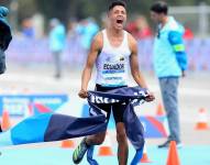 David Hurtado ganó la prueba de los 20 kilómetros marcha en los Juegos Panamericanos