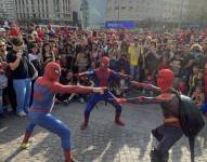 Reunión de Spider-Man en el Obelisco