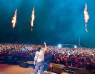 Concierto en Guayaquil de Elvis Crespo.