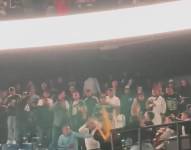 Disturbios en el Movistar Arena de Bogotá.