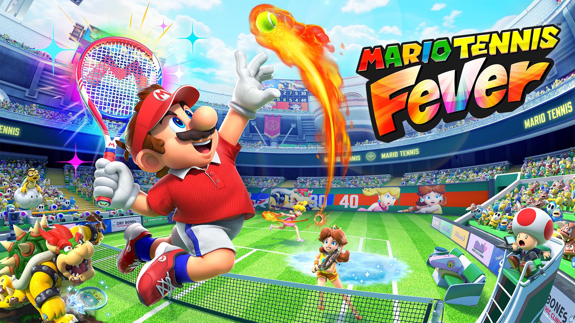 Portada oficial de Mario Tennis Fever