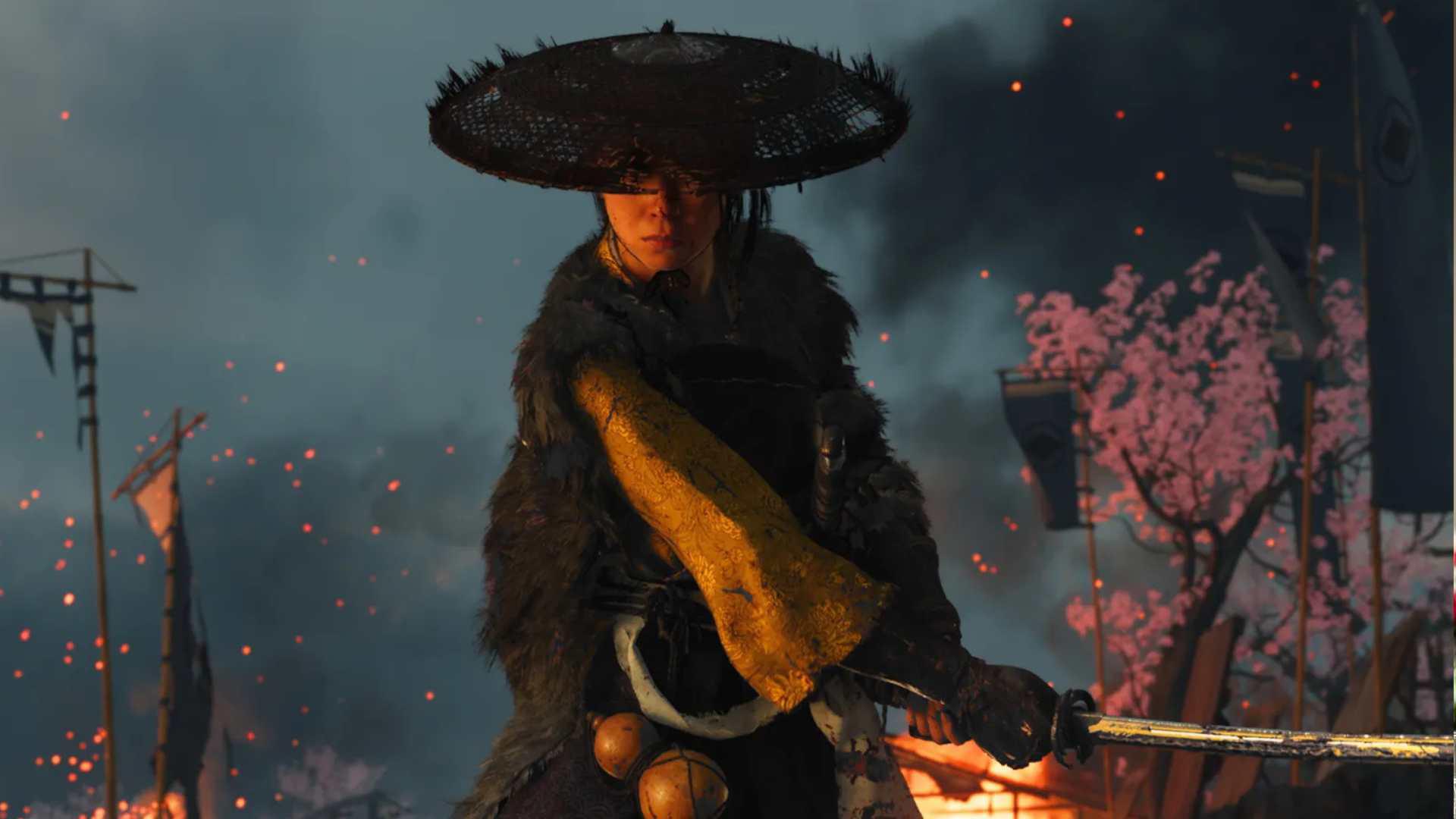 Carátula de Ghost of Yōtei