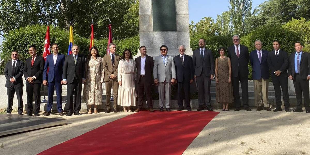 Ecuador celebró los 213 años del Primer Grito de Independencia en Madrid