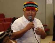 Marlon Vargas, presidente de la Conaie.