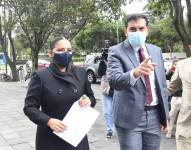 La vicedefensora aseguró que Carrión está imposibilitado de ejercer el cargo, por situación legal.
