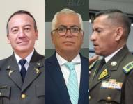 Fotos de Javier Buitrón, Gilberto Pino y Segundo Jaramillo, nuevos gobernadores de Los Ríos, Santa Elena y Esmeraldas.