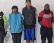 Imagen de los detenidos.
