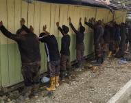 Entre los detenidos en el sector de Conguime Bajo, perteneciente al cantón Paquisha, figuran 16 extranjeros.