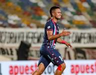 Darío Pazmiño en un partido con El Nacional