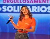 Fernanda Robles, una de las presentadoras involucradas en el linchamiento mediático.