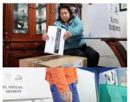 Imagen referencial de un ppl sufragando.