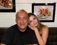 Débora y su hija, José Delgado.