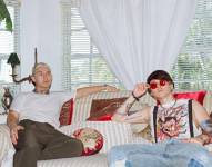 Alex Ponce junto a Christopher Vélez.