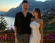 Foto de archivo de Sofía Vergara y Joe Manganiello en Italia
