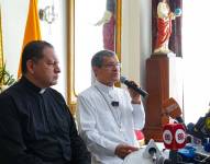 Imagen del cardenal Luis Cabrera, arzobispo de Guayaquil.